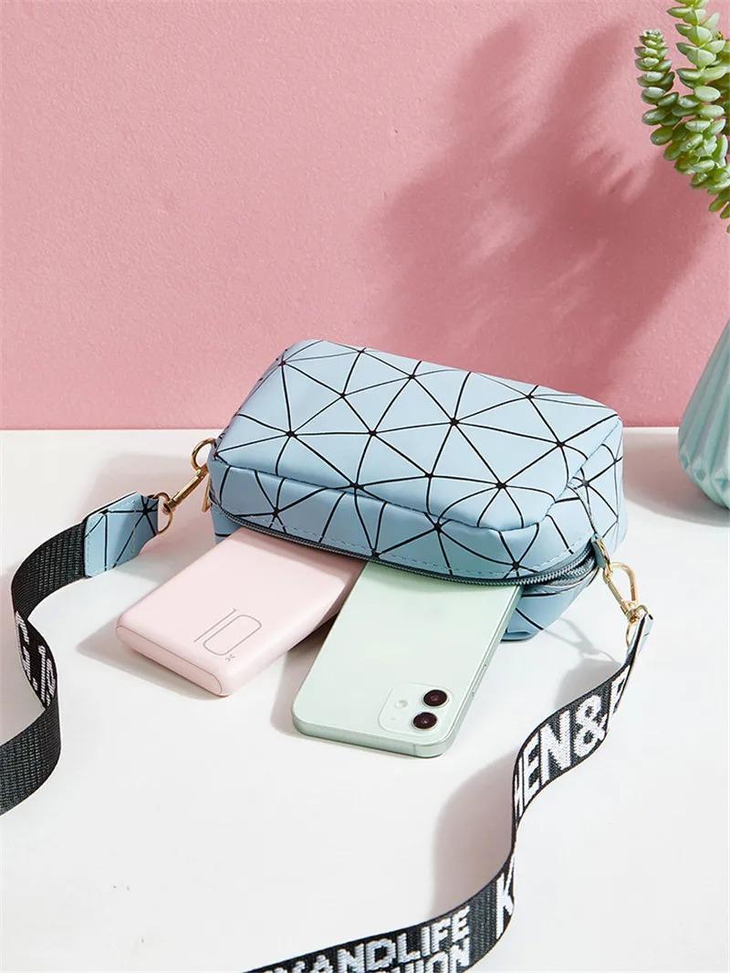 Girls Printed Crossbody Bag Sky Blue