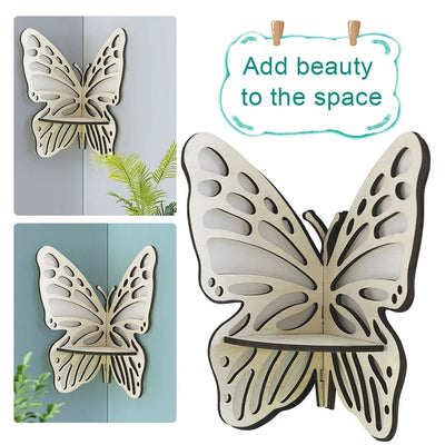 Butterfly Shelves Design Packed Of 3