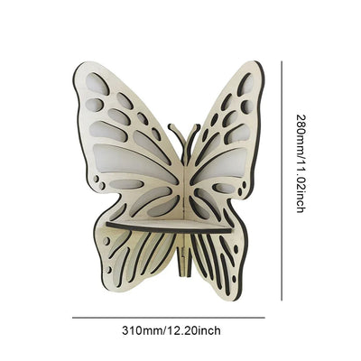Butterfly Shelves Design Packed Of 3
