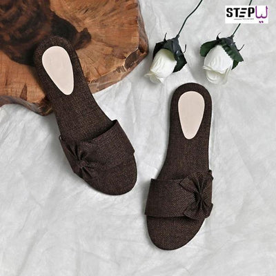 WOMANS FEBRIC CASUAL FLAT