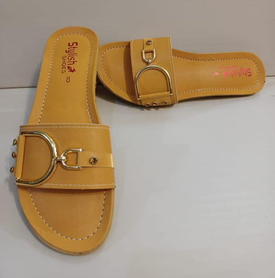 WOMANS COMFORTBLE REXINE FLAT