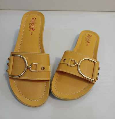 WOMANS COMFORTBLE REXINE FLAT