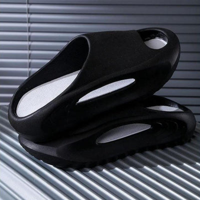 MENS NON SLIP SLIPPERS 911 BLACK