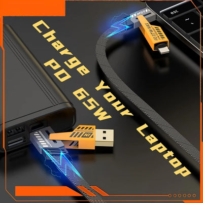 4 in 1 65W Fast Charging USB cable