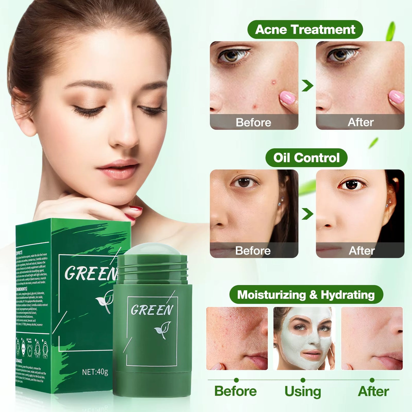 Green Tea Mask Stick