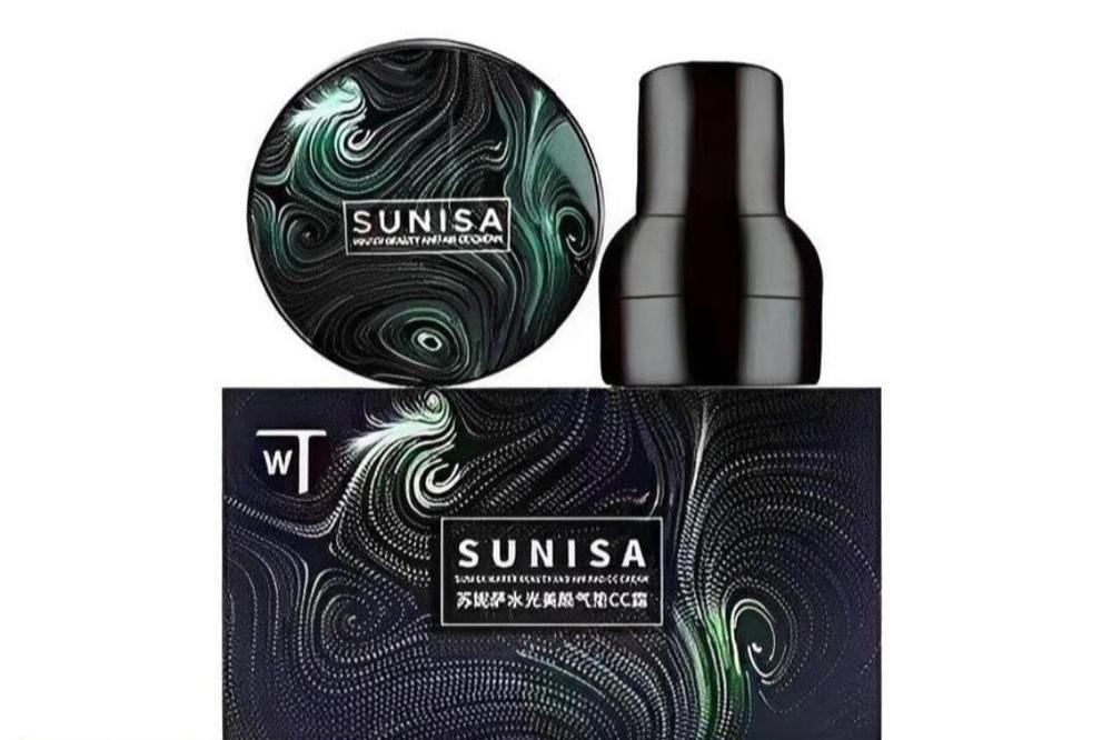 SUNISA BB CREAM WITH BEAUTY BLENDER