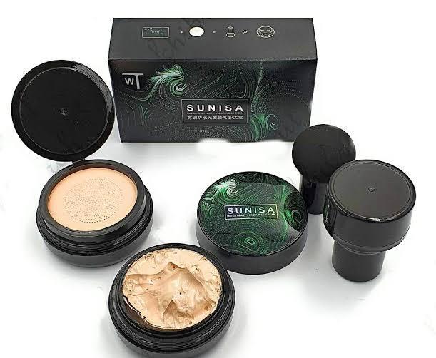 SUNISA BB CREAM WITH BEAUTY BLENDER